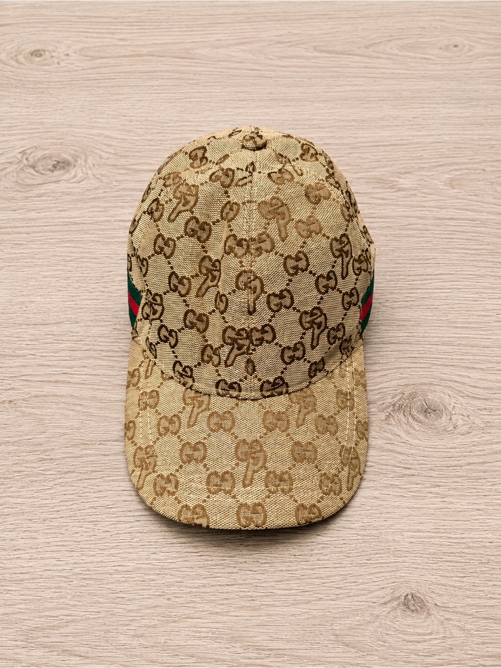 Gucci x Palance Canvas Baseball Cap Size M Brown